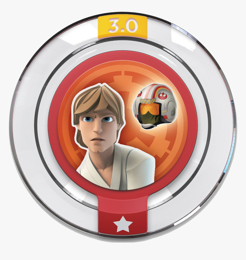 Luke Rebel Alliance Flight Suit Power Disc - Disney Infinity White Tiger Power Disc, HD Png Download, Free Download