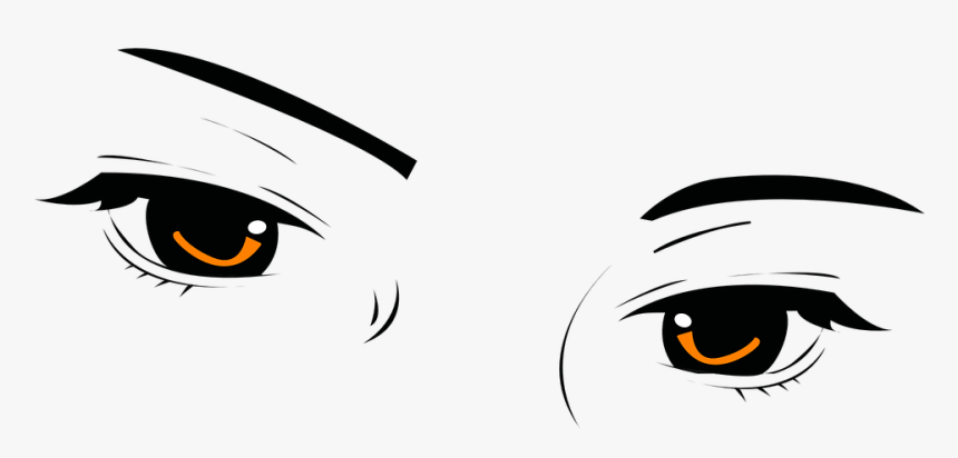 Anime Eyes Transparent Background, HD Png Download, Free Download