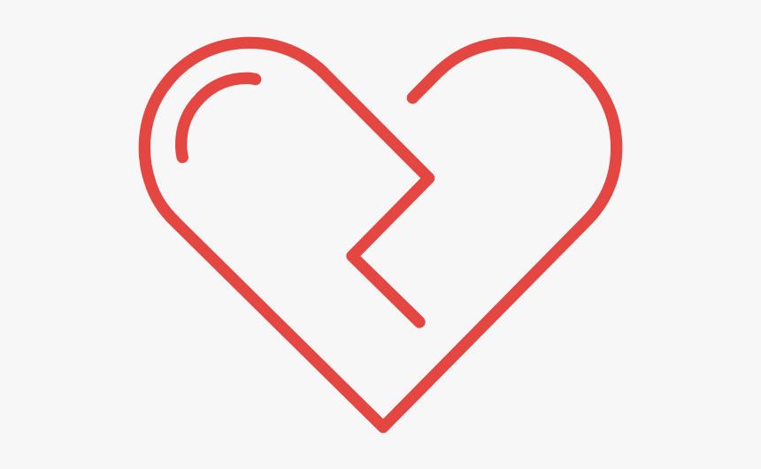 Broken Heart Icon-1576513736 - Heart, HD Png Download, Free Download
