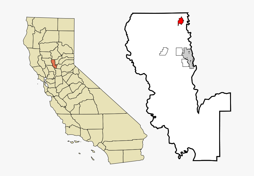 Sutter County California Incorporated And Unincorporated - County California, HD Png Download, Free Download