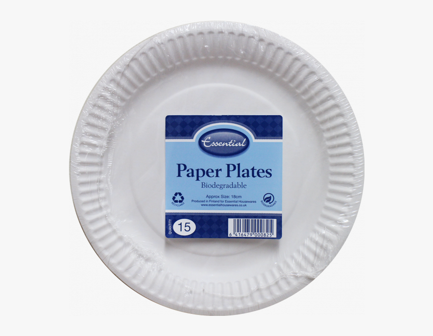 Transparent Paper Plate Clipart - Vienkartines Popierines Lekstes, HD Png Download, Free Download