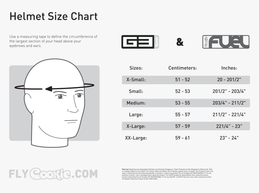 Cookie G3 Helmet Size, HD Png Download, Free Download