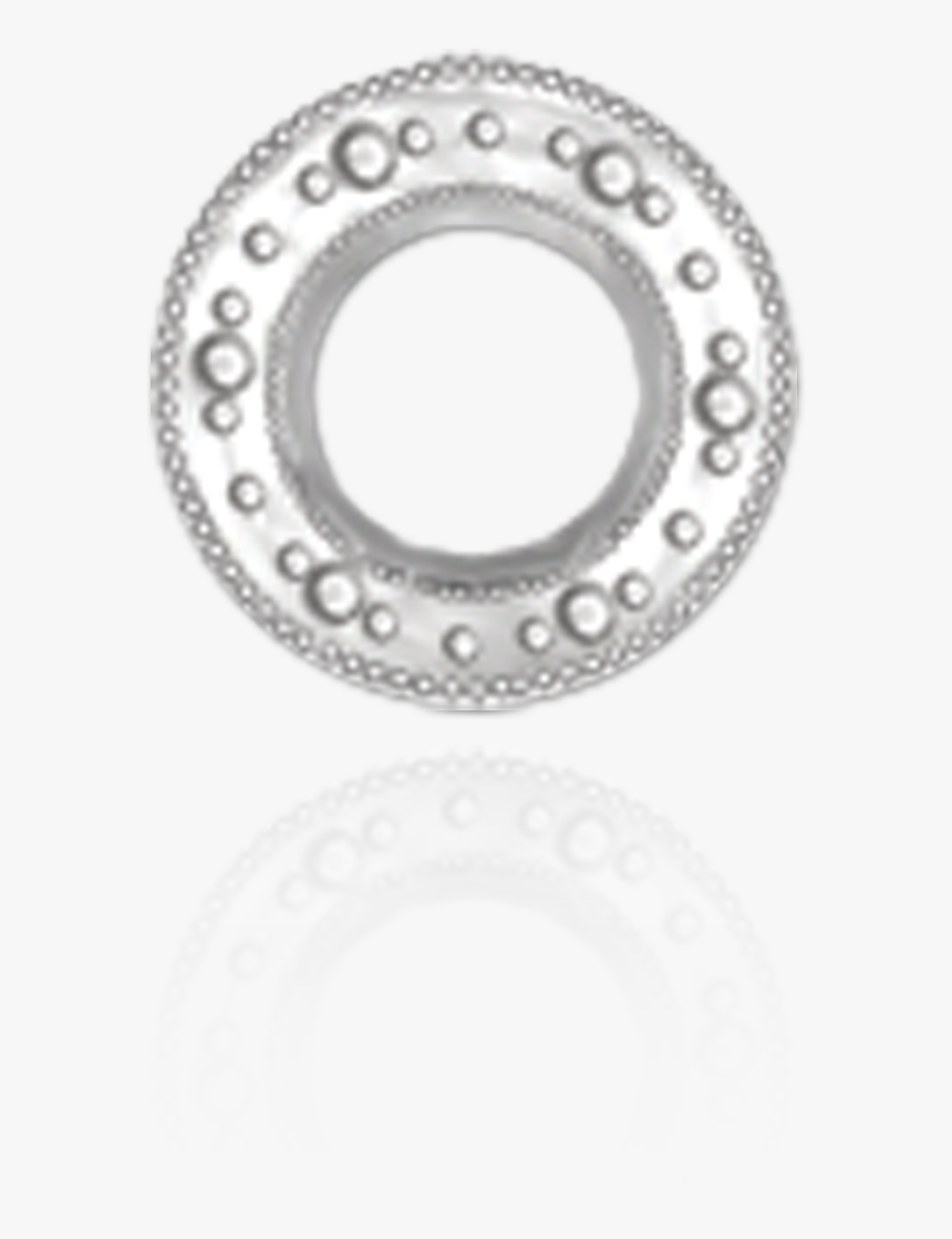 14k Circle Trim - Silver, HD Png Download, Free Download
