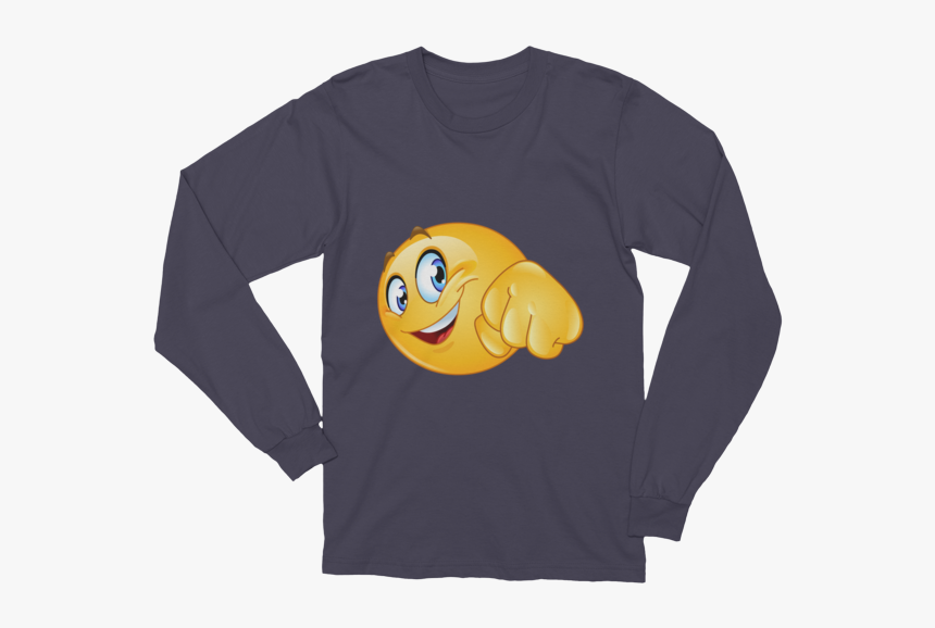 Unisex Fist Bump Emoji Long Sleeve T-shirt - T-shirt, HD Png Download, Free Download