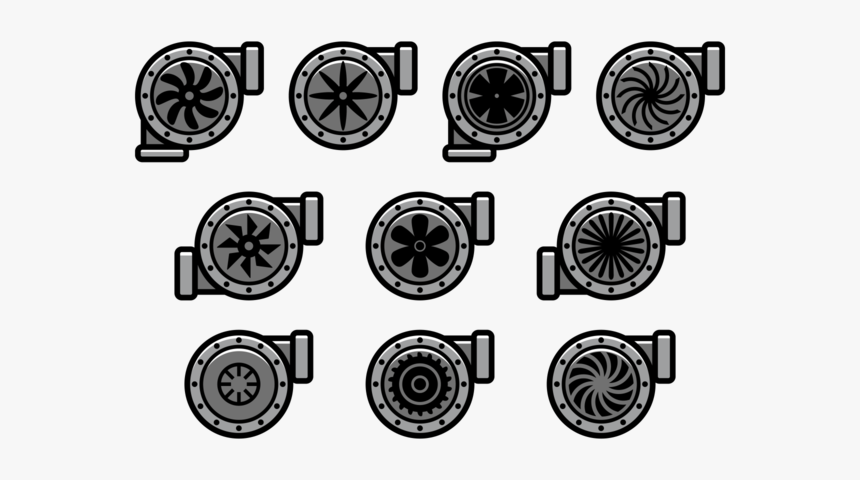 Turbocharger Vector Icons - Скидка 10 Процентов Желтая, HD Png Download, Free Download