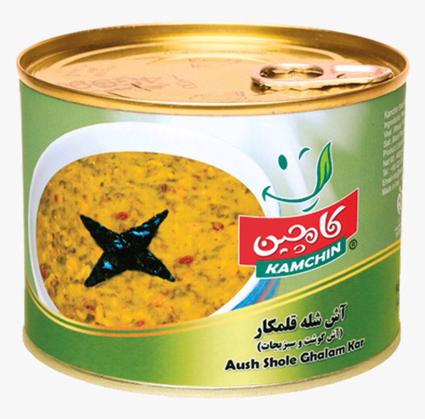 Kamchin Ashe Sholeghalamkar - Ghormeh Sabzi Can, HD Png Download, Free Download