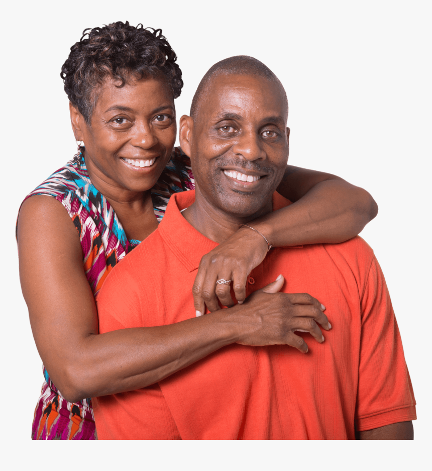 Parents-couple - Black Parents, HD Png Download, Free Download