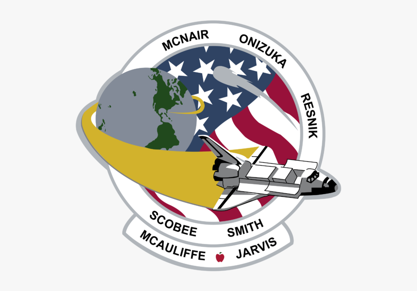 Space Shuttle Challenger Patch, HD Png Download, Free Download