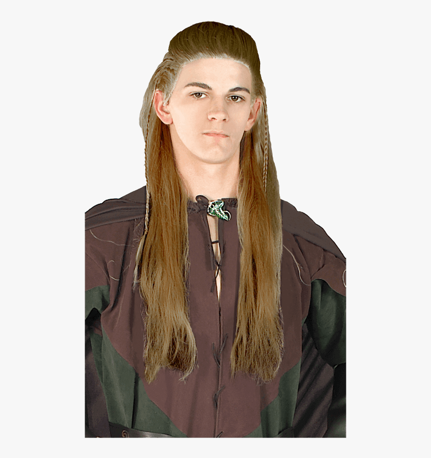 Lotr Legolas Wig - Legolas Signore Degli Anelli, HD Png Download, Free Download
