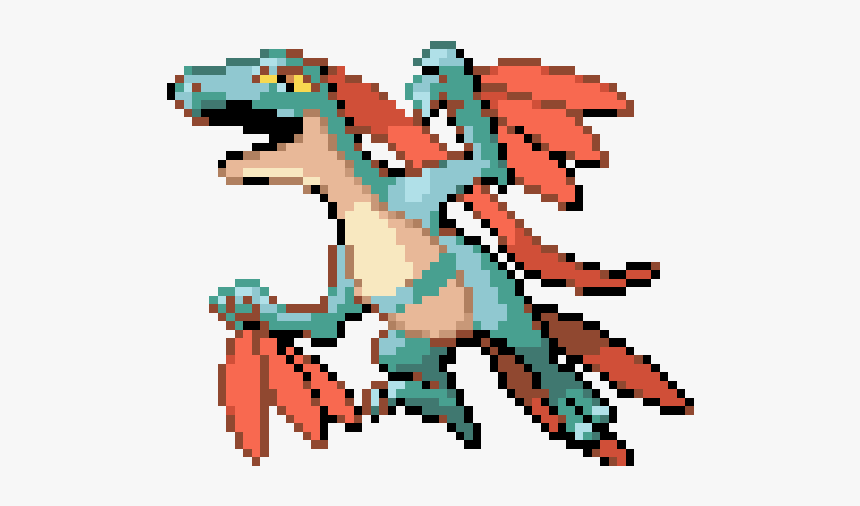 Pokemon Pixel Art Grovyle, HD Png Download, Free Download