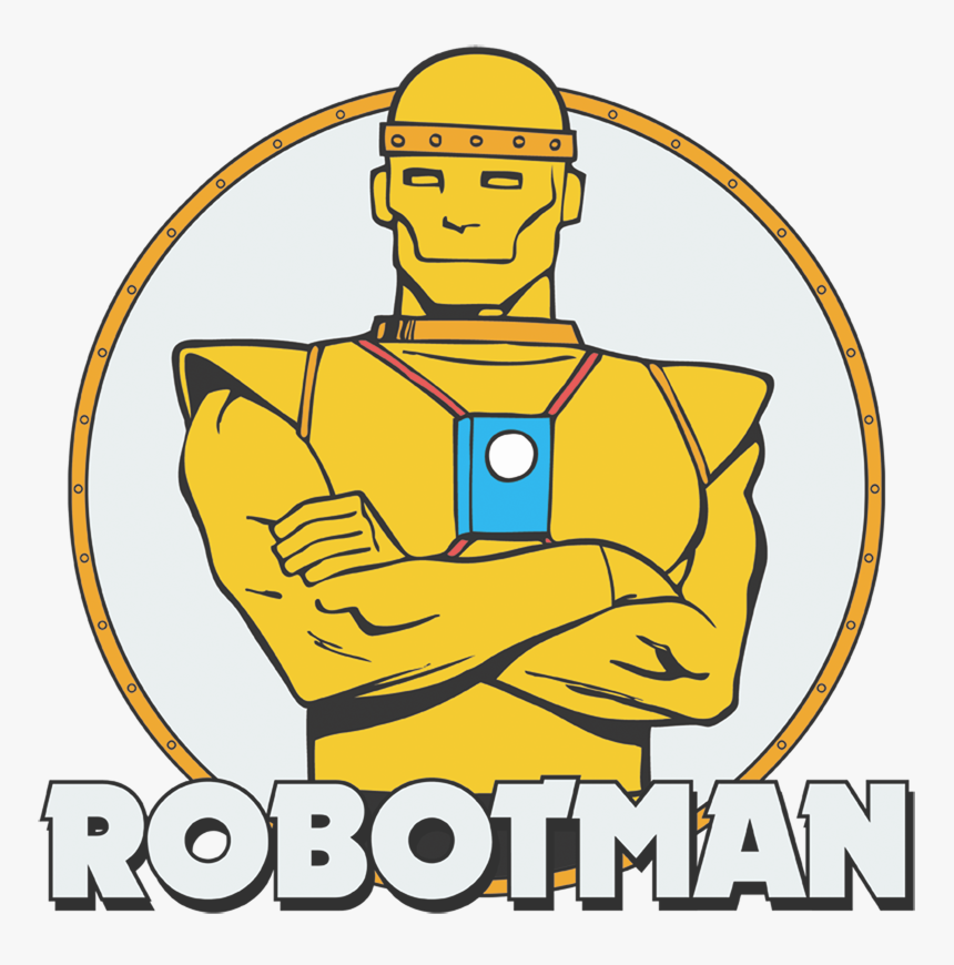 Robotman Dc Comics Png, Transparent Png, Free Download