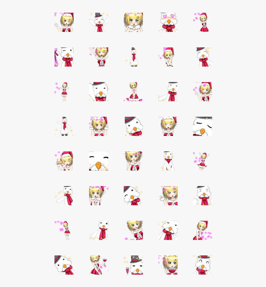 Emoji De Santa Girl, HD Png Download, Free Download