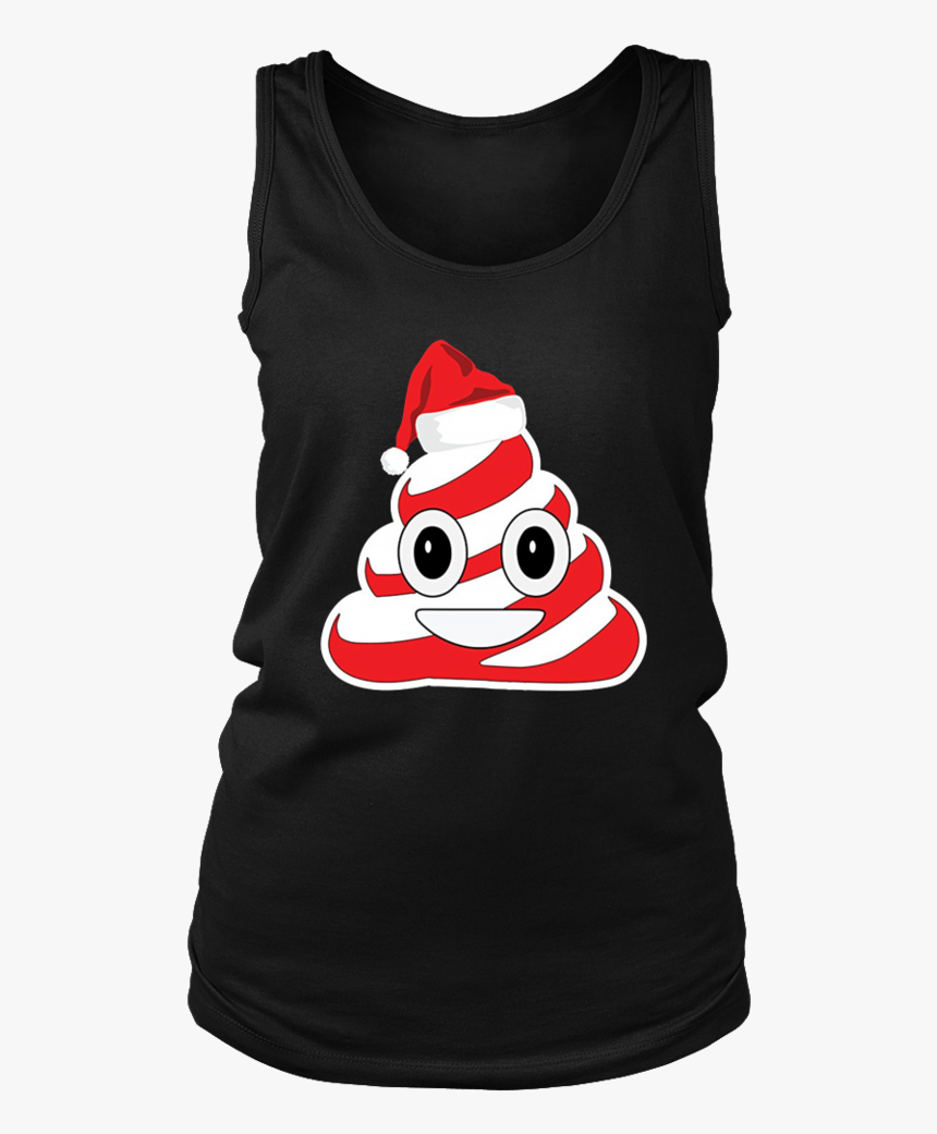 Candy Cane Poop Emoji Shirt Funny Christmas Santa Tee - Shirt, HD Png Download, Free Download