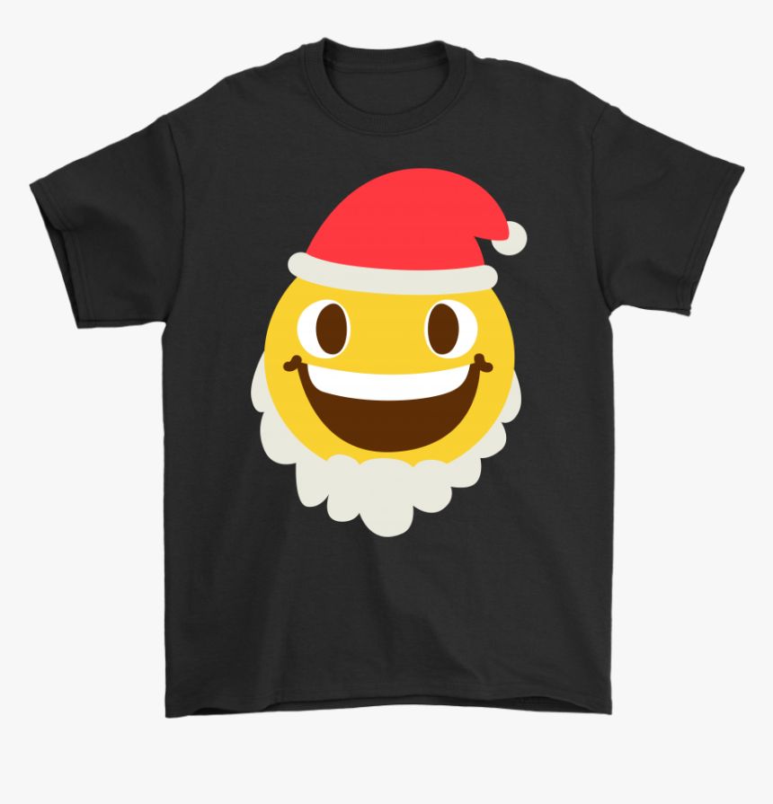 Funny Christmas Costume Cute Emoji Santa Claus Smile - Funny Philadelphia Eagles Shirts, HD Png Download, Free Download