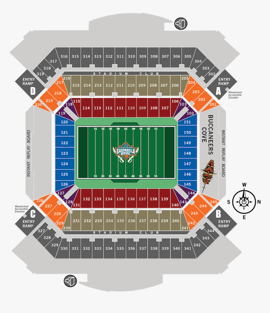 James University Football Stadium Seating Chart