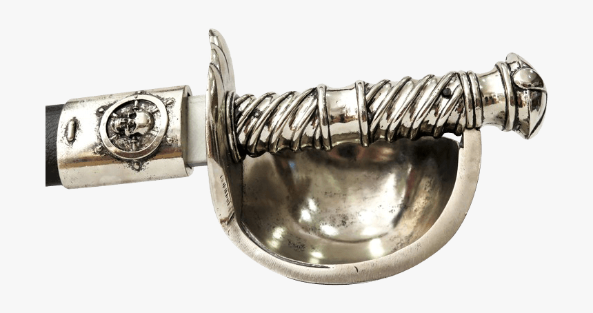 Hayreddin Red Beard Barbarossa Silver Cutlass - Hayreddin Barbarossa, HD Png Download, Free Download