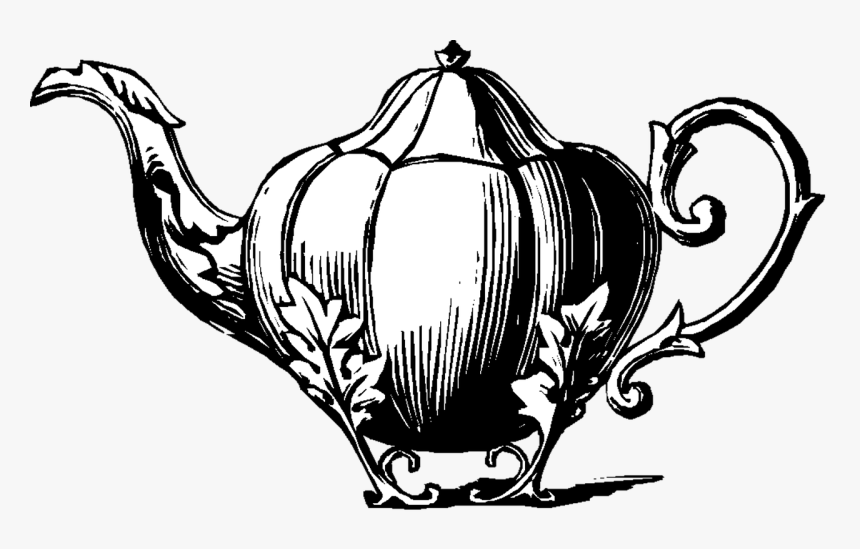 Teapot Png Drawing, Transparent Png, Free Download