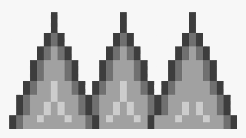 Spikes Png Clipart - Spikes Pixel Art, Transparent Png, Free Download