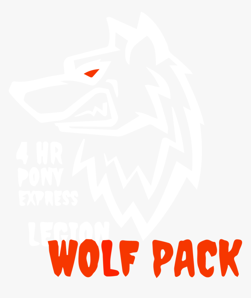 Legion Wolf Pack White And Red3 - Illustration, HD Png Download, Free Download