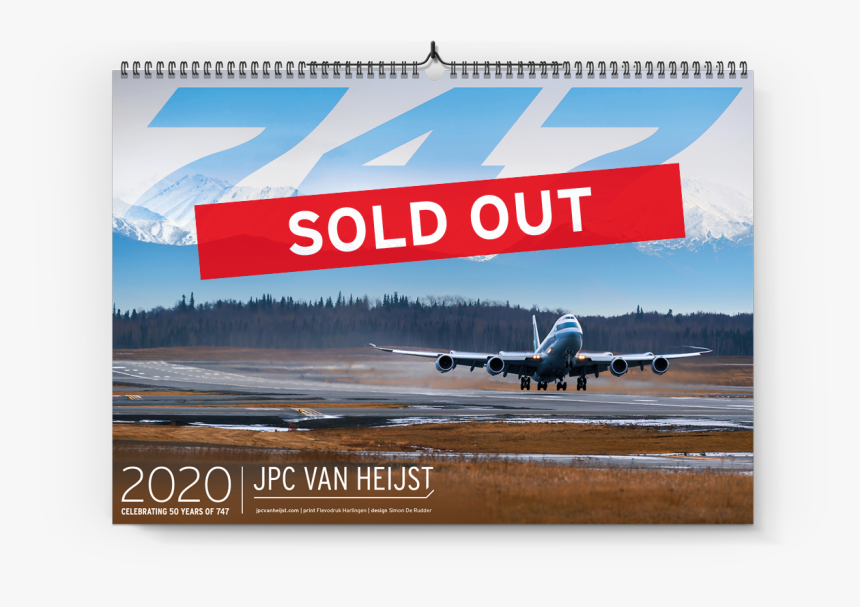 Kalender 2020 Boeing 747, HD Png Download, Free Download