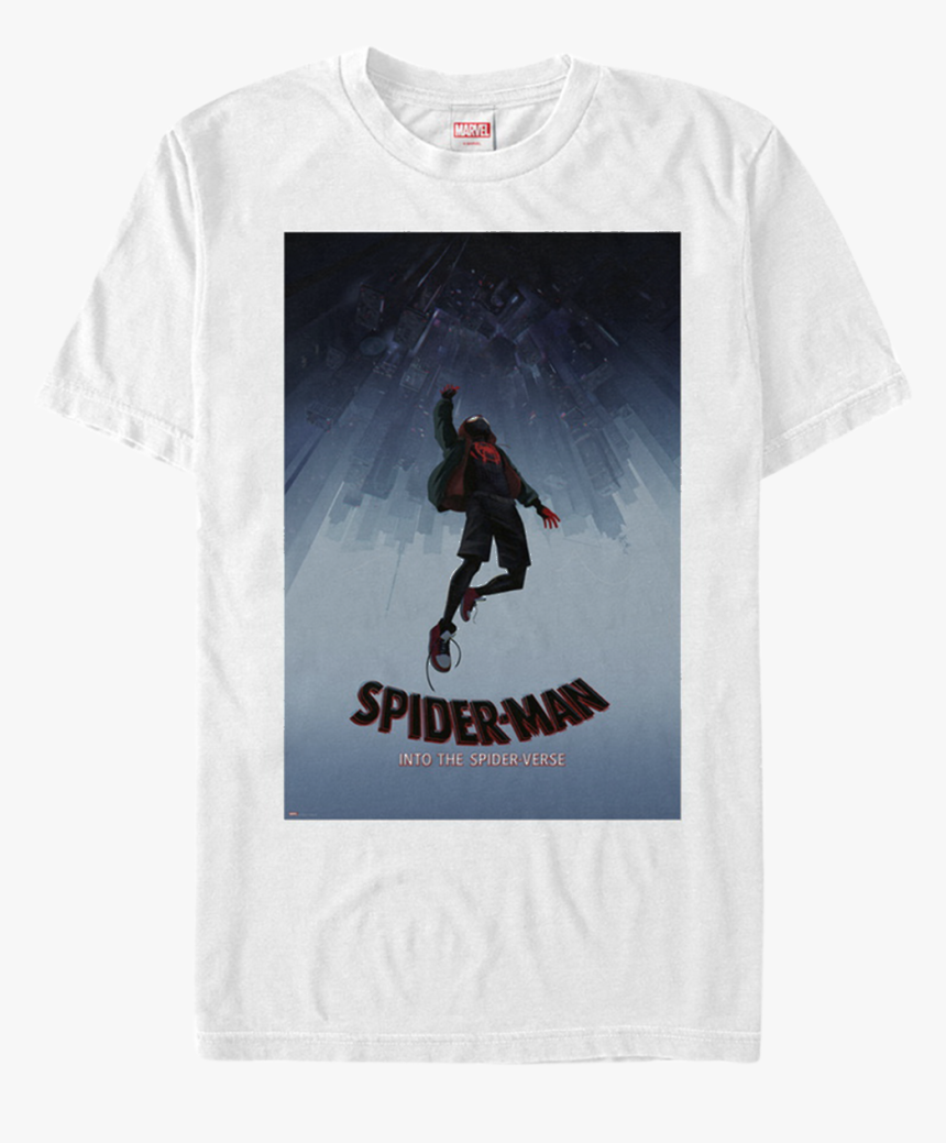 Spider Man Into The Spider Verse T Shirt - Spider Man Into The Spider Verse Poster Trends, HD Png Download, Free Download