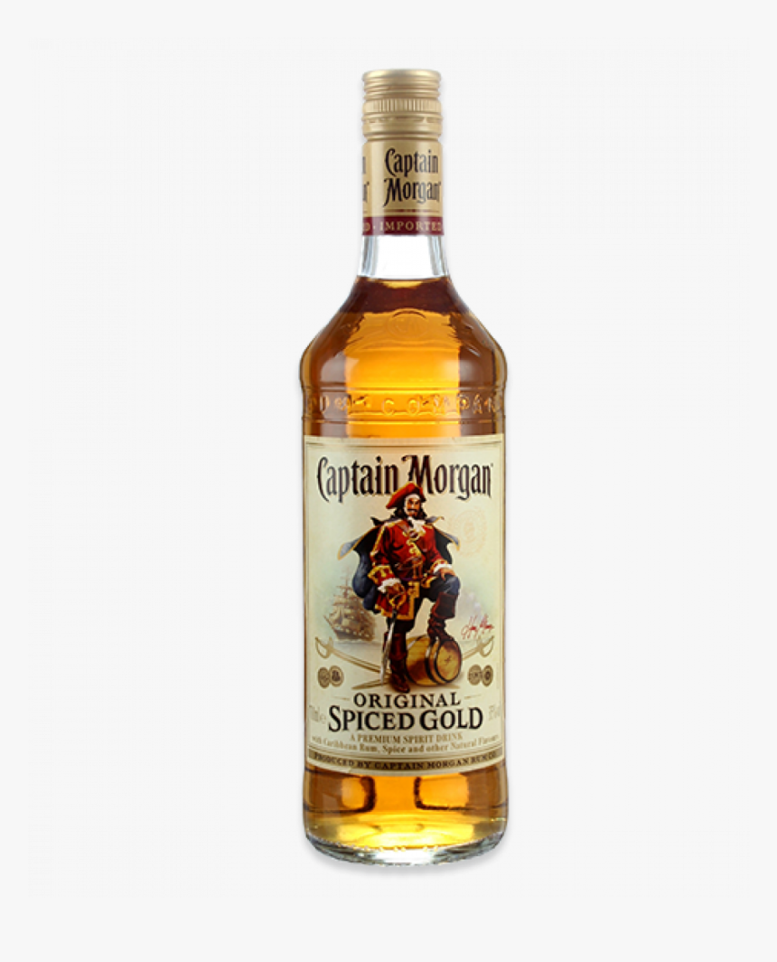 Captain Morgan Bottle Png - Captain Morgan 70 Cl, Transparent Png, Free Download