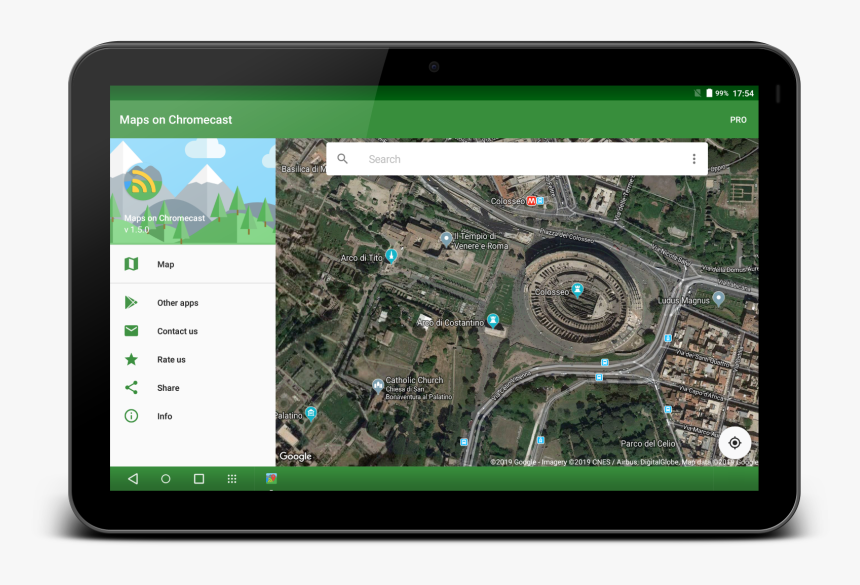 Google Maps Chromecast, HD Png Download, Free Download