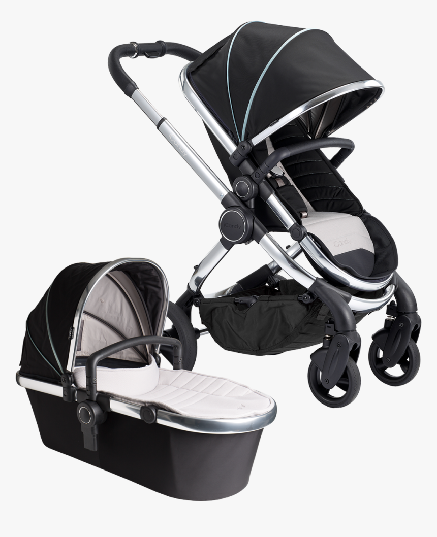 Icandy Peach Stroller And Bassinet In Beluga, HD Png Download, Free Download