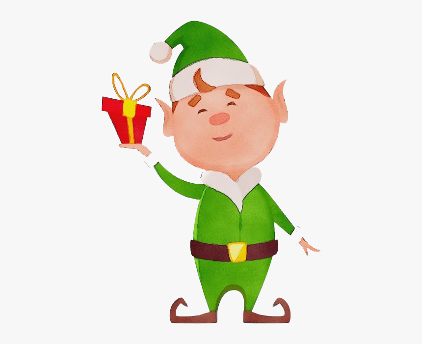 Christmas Elf Download Png Image - Transparent Christmas Characters Png, Png Download, Free Download