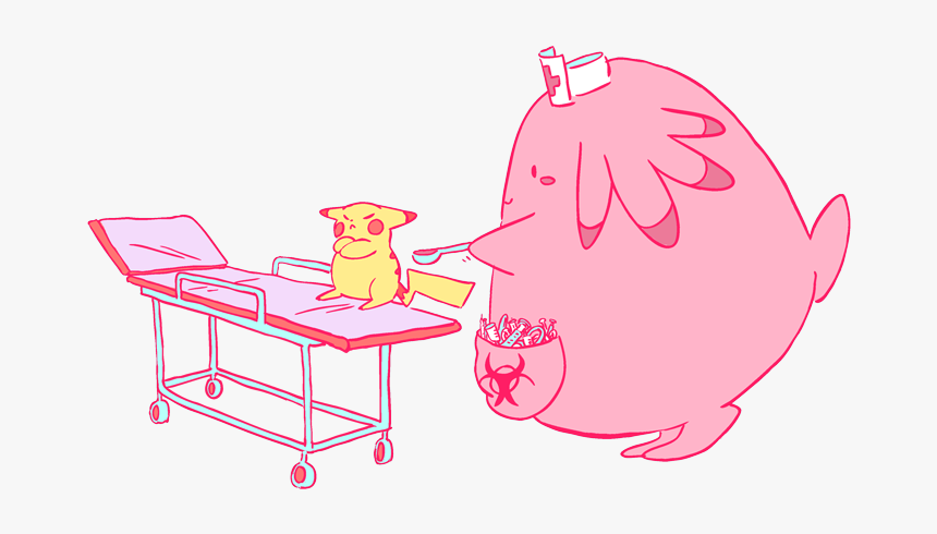 Pikachu Vs Chansey, HD Png Download, Free Download