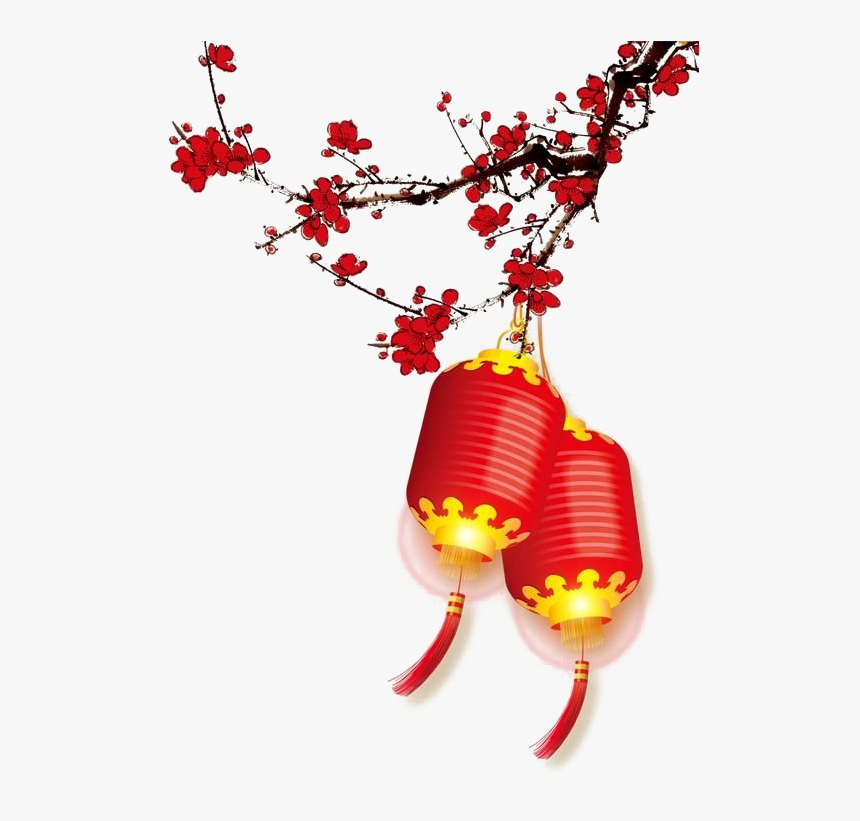 Chinese New Year Decorative Lantern Png Image - Chinese New Year Png, Transparent Png, Free Download