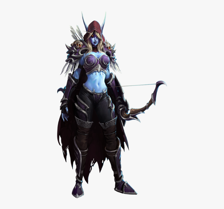 Heroes Of The Storm Character Artwork , Png Download - Drow Ranger Dota 2 Png, Transparent Png, Free Download