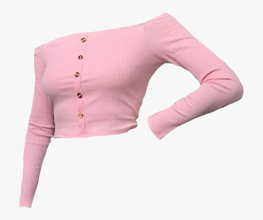 #pink #shirt #clothes #png - Cardigan, Transparent Png, Free Download