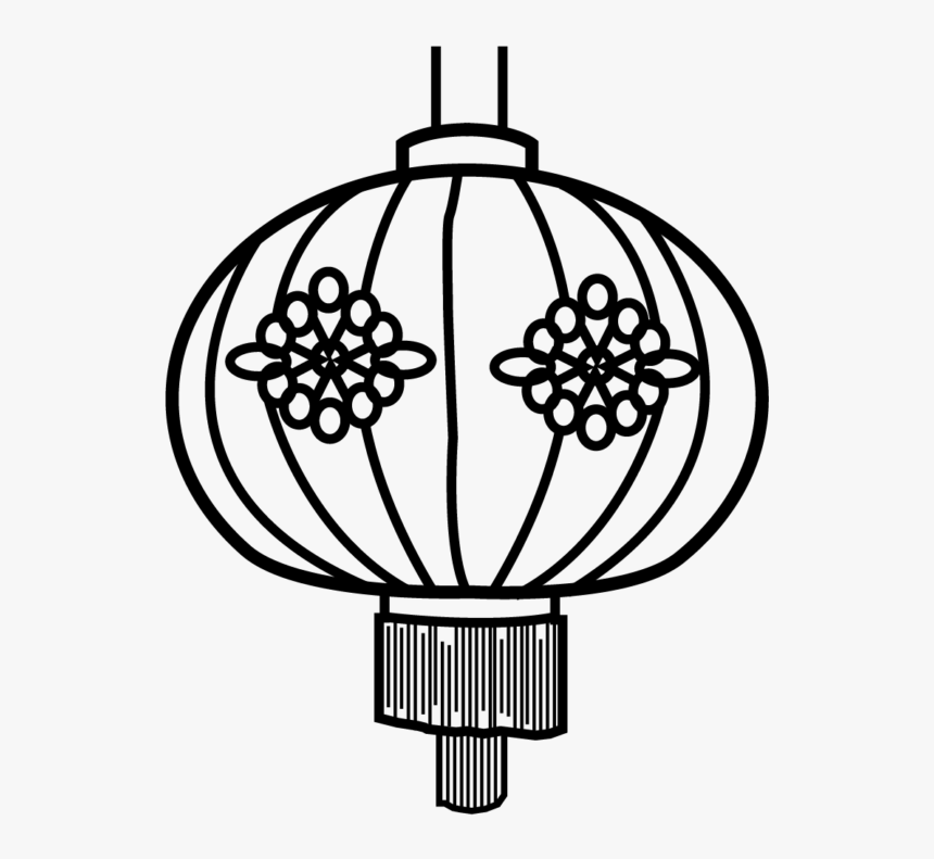 Lantern Clipart Black And White, HD Png Download, Free Download