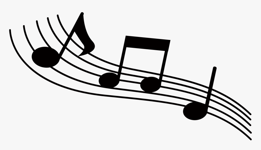 Music Notes Flowing Png - Spring Fling Fitness Parties, Transparent Png, Free Download