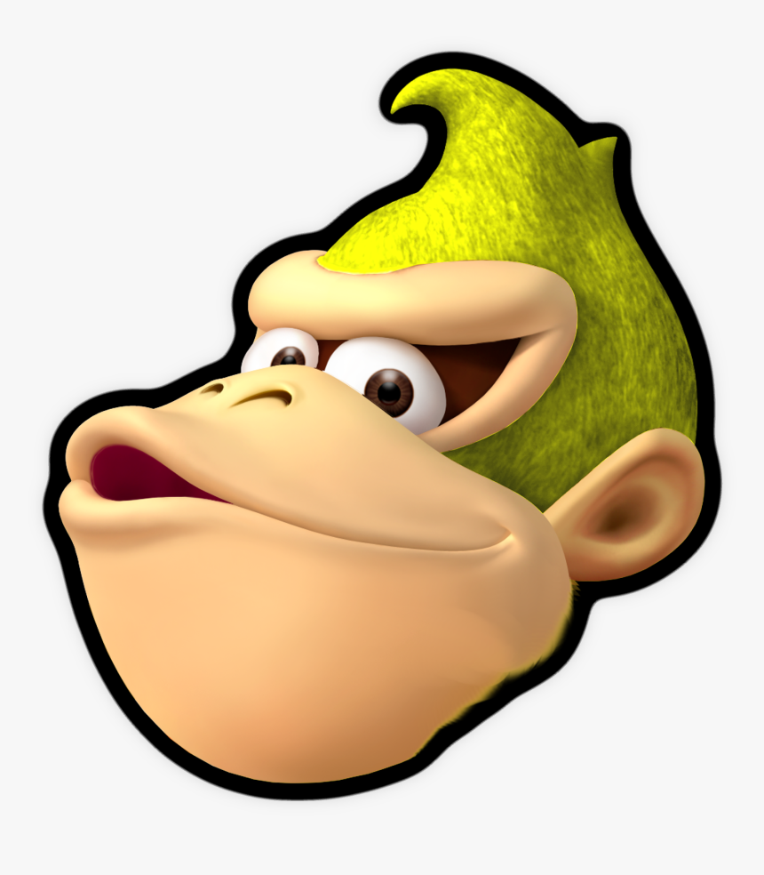 Somewhat Resembles The Colors Of Funky Kong From The - Donkey Kong Face Smash, HD Png Download, Free Download