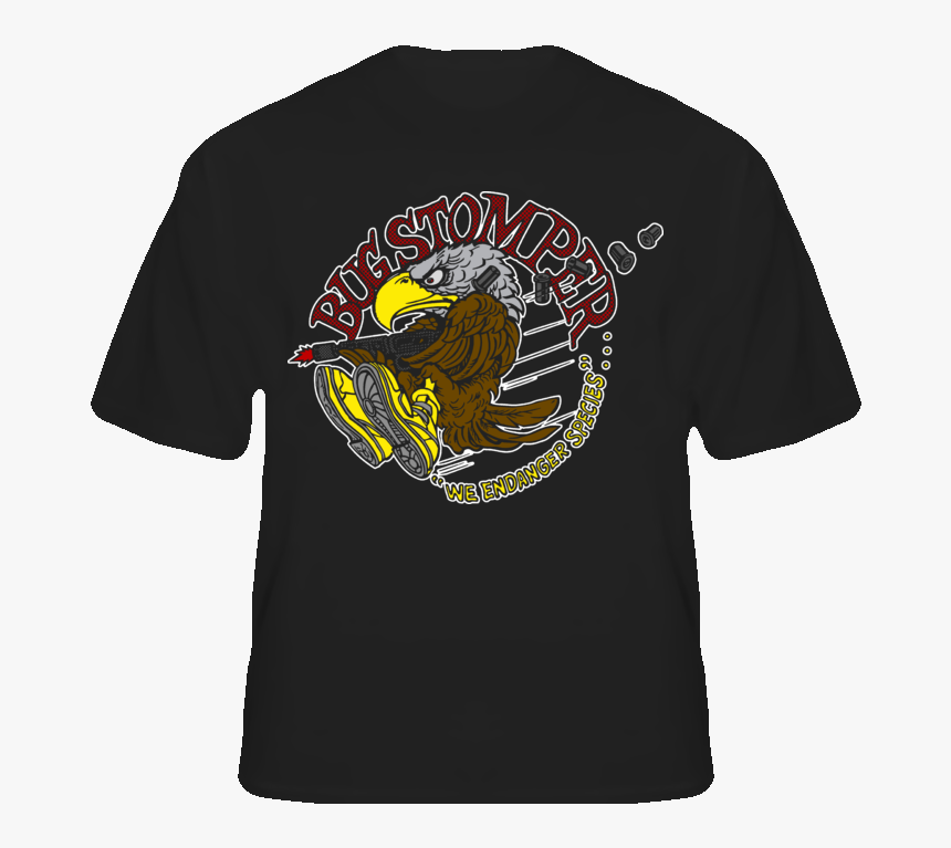 Bug Stomper Alien Movie T Shirt T Shirt - Novak Djokovic T Shirt, HD Png Download, Free Download