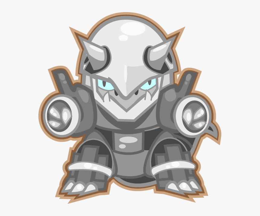 Cartoon , Png Download - Aggron Front View, Transparent Png, Free Download
