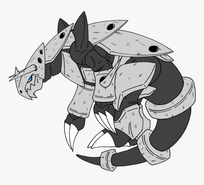One Of My Best Friends Said That Aggron Was Now His - Pokemon Mega Aggron Deviantart, HD Png Download, Free Download