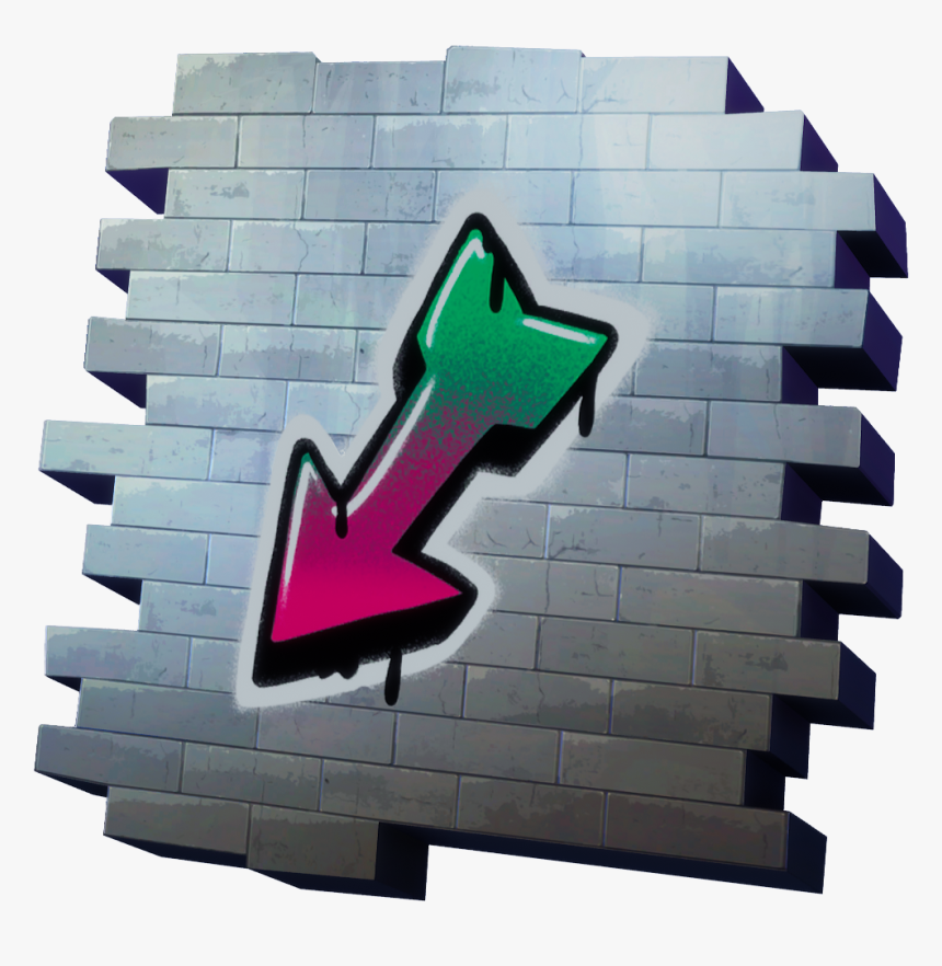 Uncommon Arrow Spray - Graffiti Fortnite, HD Png Download, Free Download