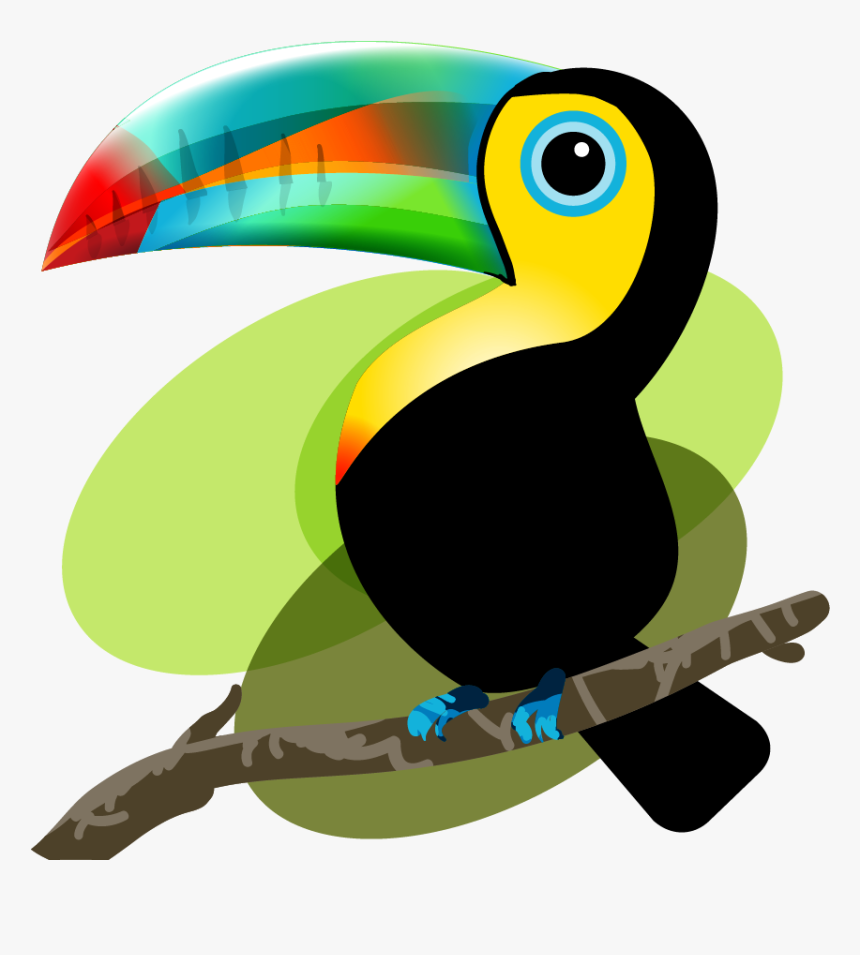 Clipart Pineapple Toucan - Tucan Png, Transparent Png, Free Download