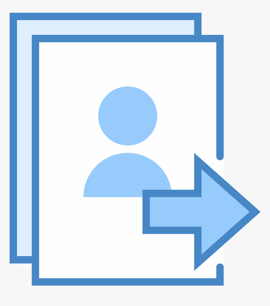 Send Hot List Icon - List Vector Blue Transparent, HD Png Download, Free Download