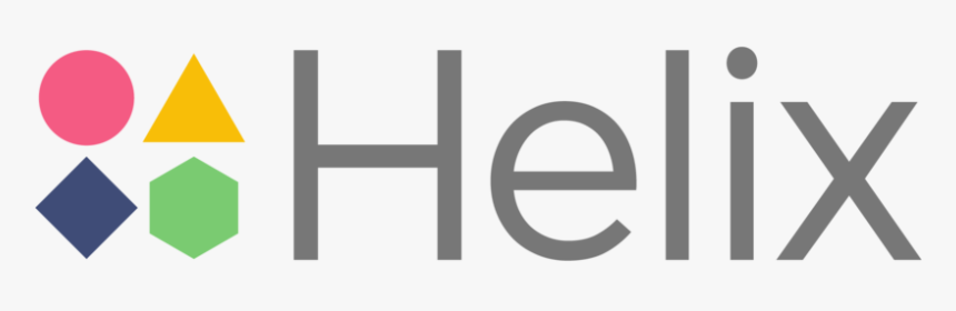 Helix Logo Rgb 4c Square Padding - Helix Genomics Logo, HD Png Download, Free Download