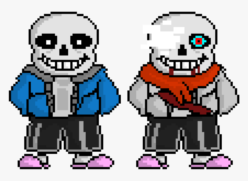 Undertale Aftertale Sans Pixel Art Maker Png Undertale - Undertale Killer Sans Pixel Art, Transparent Png, Free Download