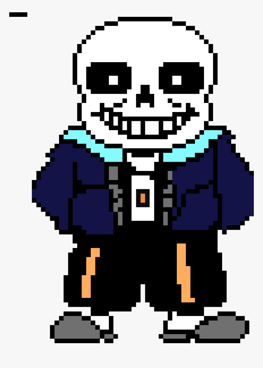 Sans Sprite , Png Download - Sans Pixel Art, Transparent Png - kindpng