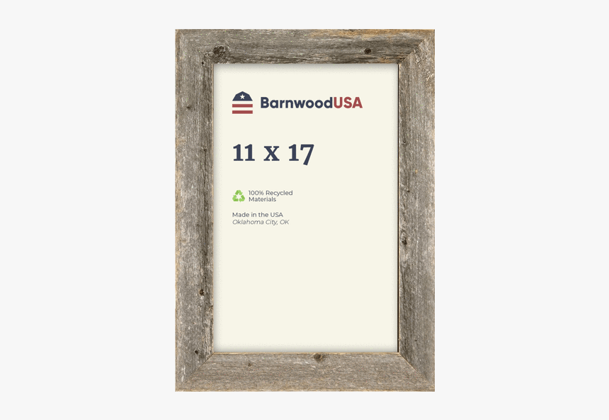 Rustic Farmhouse 1 1/2-inch Picture Frame"
 Class= - Picture Frame, HD Png Download, Free Download