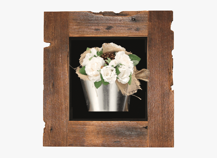 Rustic Flower Vase Png, Transparent Png, Free Download