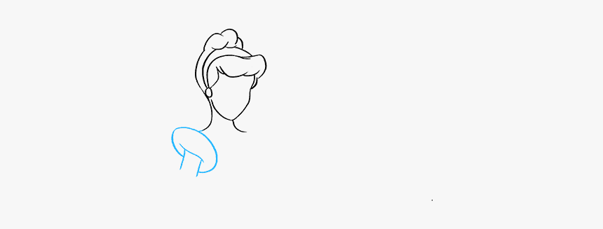 How To Draw Cinderella - Sketch, HD Png Download, Free Download