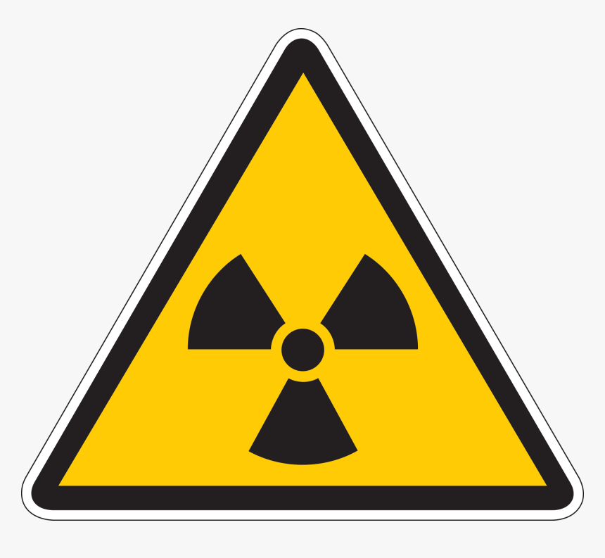 Radiation Warning Sign, HD Png Download, Free Download