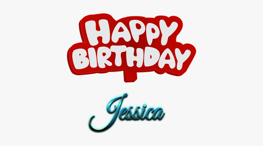 Jessica Happy Birthday Name Logo 1,920×1,200 Pixels - Happy Birthday George Png, Transparent Png, Free Download